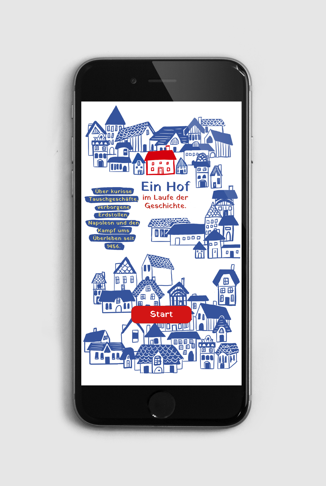 Digital Publishing: Ein Hof im Laufe der Geschichte